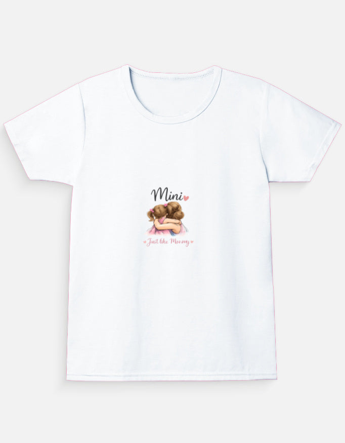 Mom& Mini Matching T-Shirt Design PNG